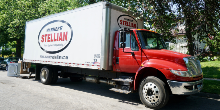 Warners' Stellian delivery truck